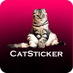 Logo of CatSticker-Stickers de gato para el chat android Application 